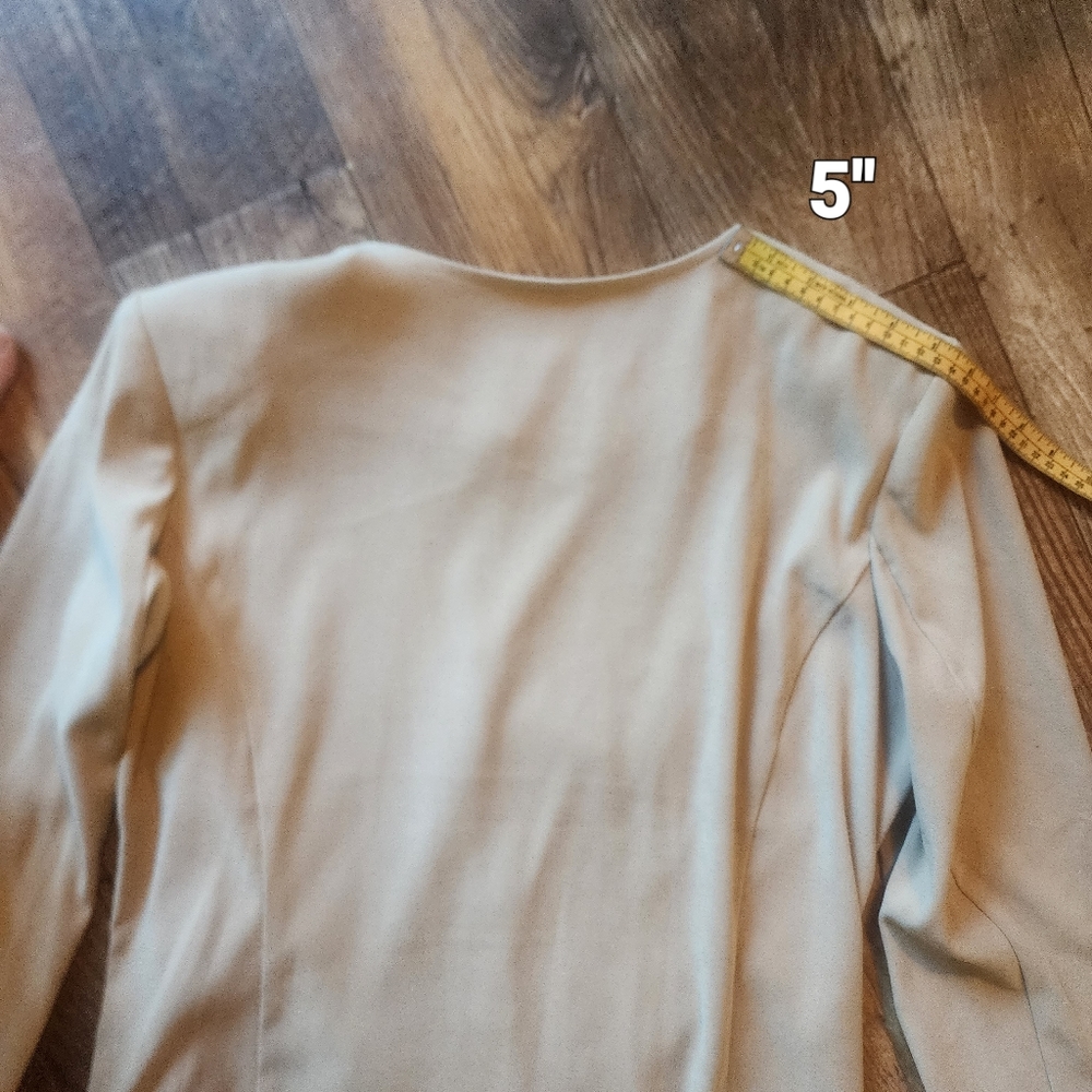 Serengeti Embroidered Blazer Micro Suede Tan Large โ - Picture 6 of 11